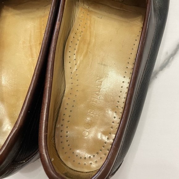 Cole Haan Mens Shoes Black Brown
Country Loafers Tassel Flap Slip On
Size 13 - Picture 7 of 10